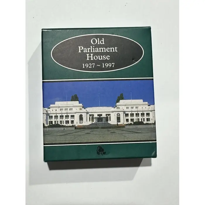 1997 RAM $1 Old Parliament House 1927-1997 Silver Proof Coin - florin detail