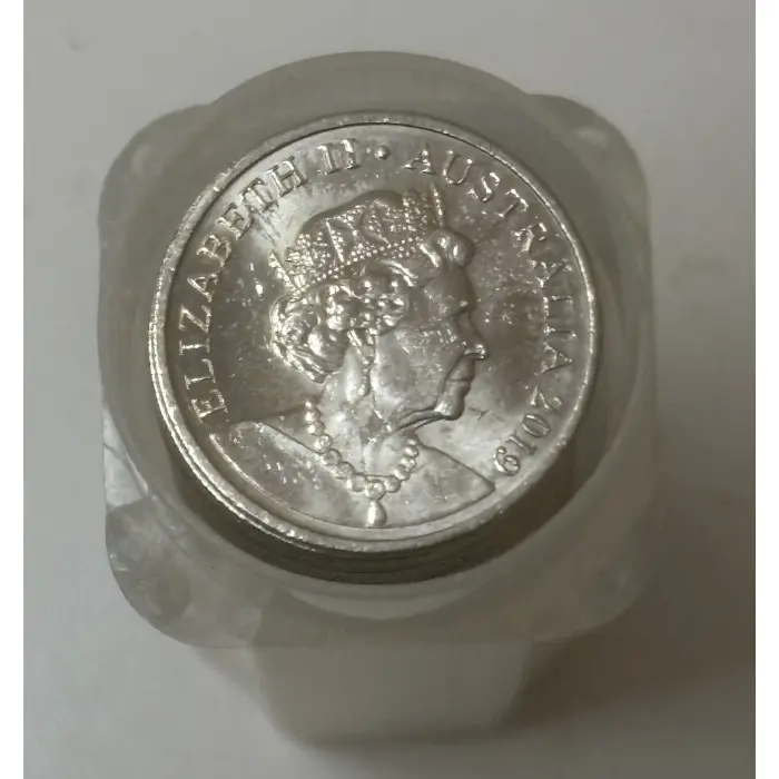 Rare 2019 5 Cent 5c JC Effergy Coin Roll In Tube. Lowest Mintage 5 C Coin.