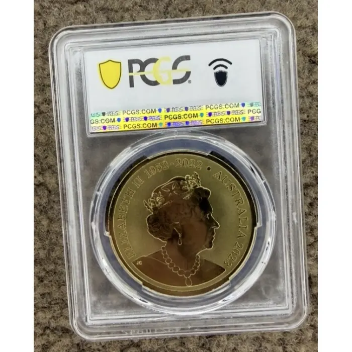 2023 $5 Australian World Heritage Coloured Coin PCGS MS68