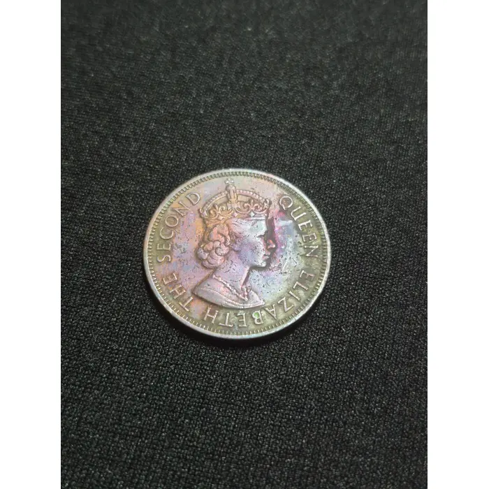 1955 5 MILS CYPRUS 🇨🇾 HEAVY TONING