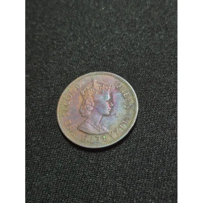 1955 5 MILS CYPRUS 🇨🇾 HEAVY TONING