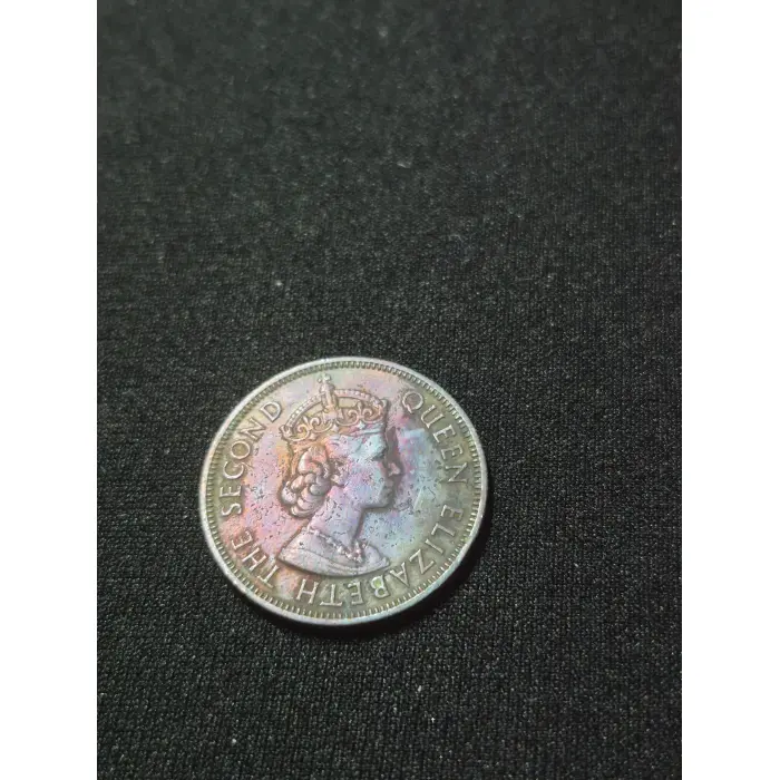 1955 5 MILS CYPRUS 🇨🇾 HEAVY TONING