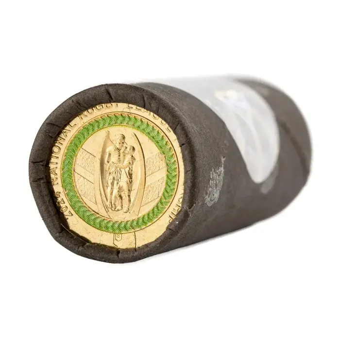 Men's Green NRL Premiership 25 Coin Cotton Co Roll 2024