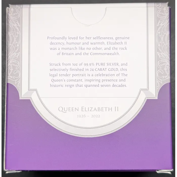 2022 Queen Elizabeth II in Memoriam 1oz Silver Proof Coin
