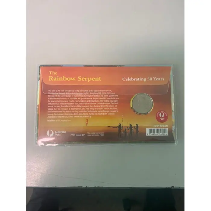 2025 The Rainbow Serpent 20c PNC
