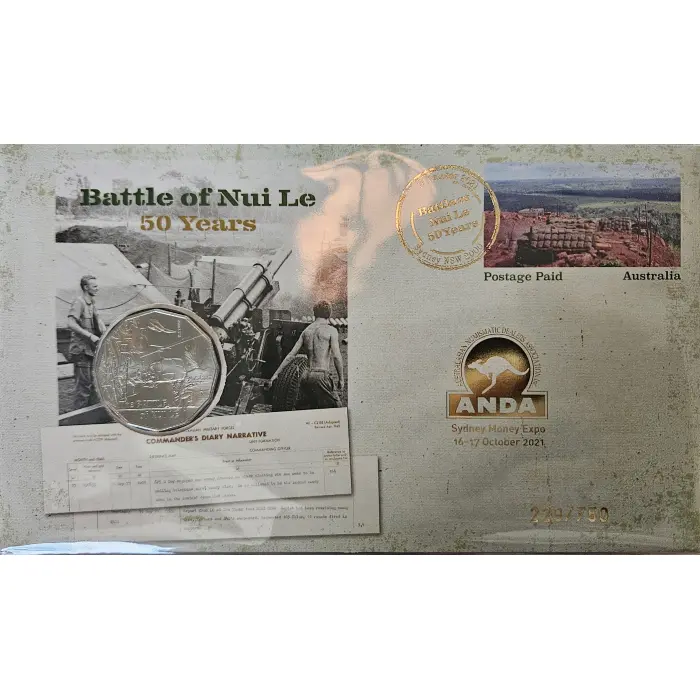2021 Battle of Nui Le – 50 Years PNC Sydney ANDA Money Expo Exclusive – No. 229 