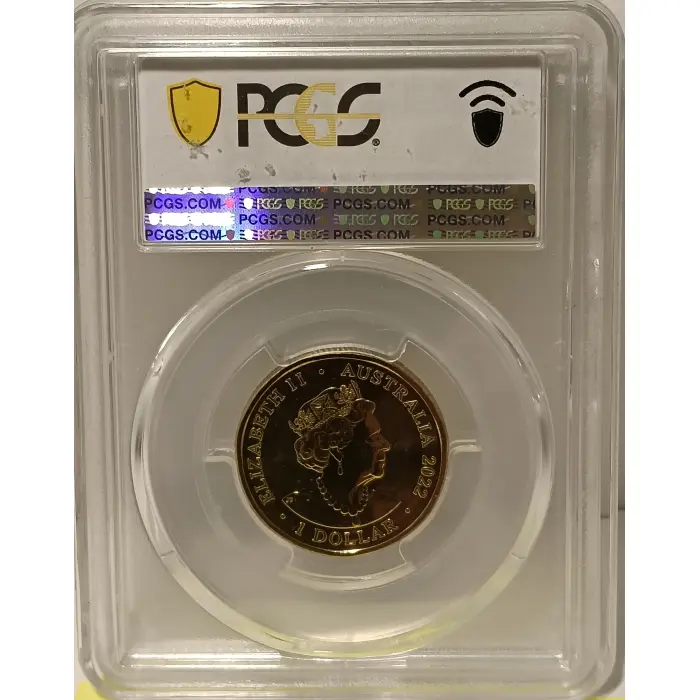 2022  $1 Coloured X for CRUX from the Great Aussie Hunt Series 3 
