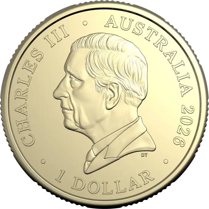 Heart and Soul of Australia - $1 Coin on card