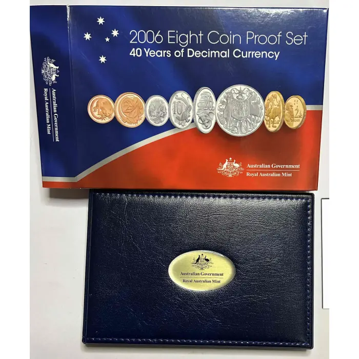 2006 RAM Proof 8 Coin Set –  “40th Anniversary of Decimal Currency.”