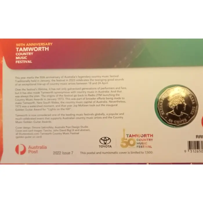 50th Anniversary Tamworth 2022