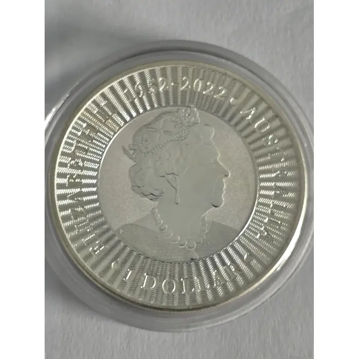 2022 and 2023 1oz silver kangaroos Perth Mint