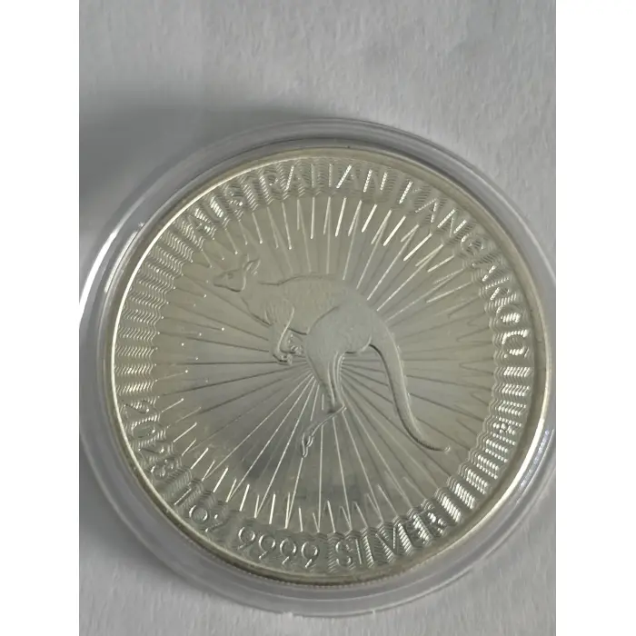 2022 and 2023 1oz silver kangaroos Perth Mint