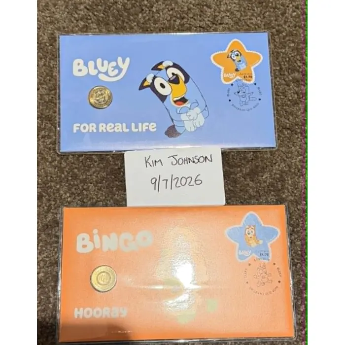 2026 Bluey & Bingo $2 PNC set