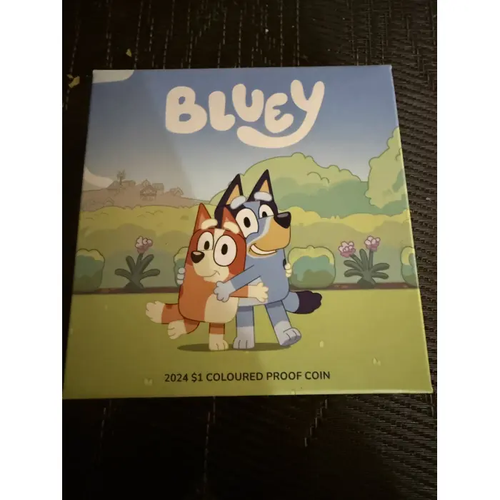 Bluey one dollarbucks proof coin 