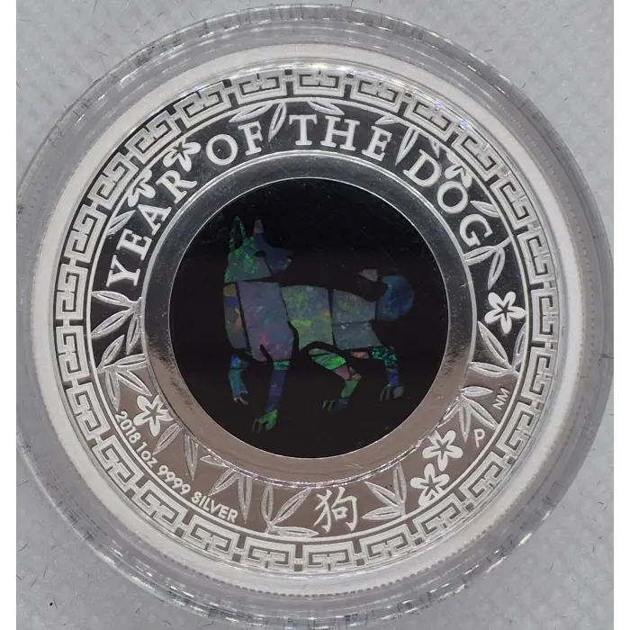 2018 Australian Opal Lunar Dog 🐕 
