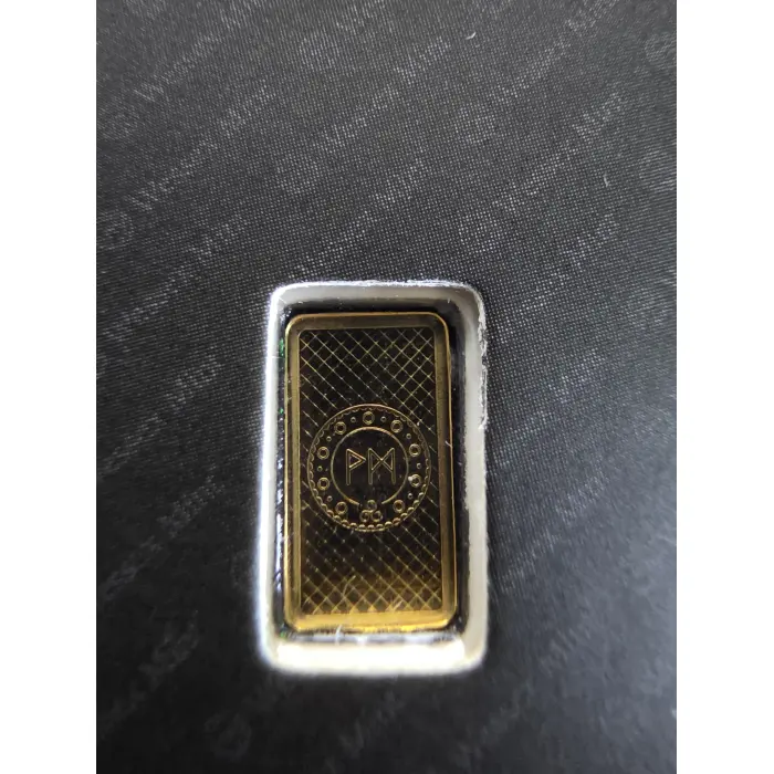 1/200th Oz 999.9 fine gold bar "Panda"