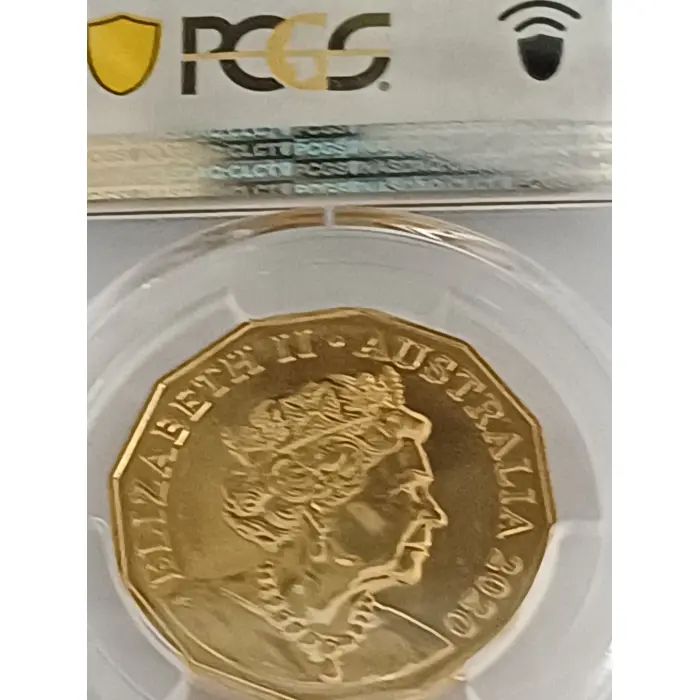 2020 ANDA Money expo gild 50c  PCGS  GOLD  SHELD MS69