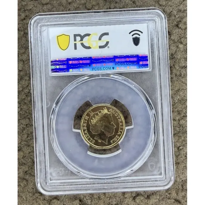 2013 $2 Coronation Coloured Coin PCGS MS66