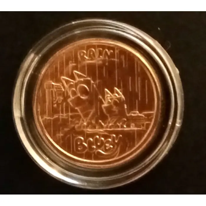 2026 Bluey 5 UNC coins in capsules 