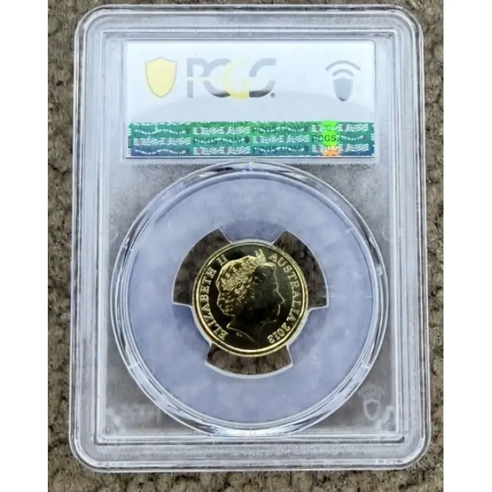 2013 $2 Coronation c mint Coloured Coin PCGS MS67