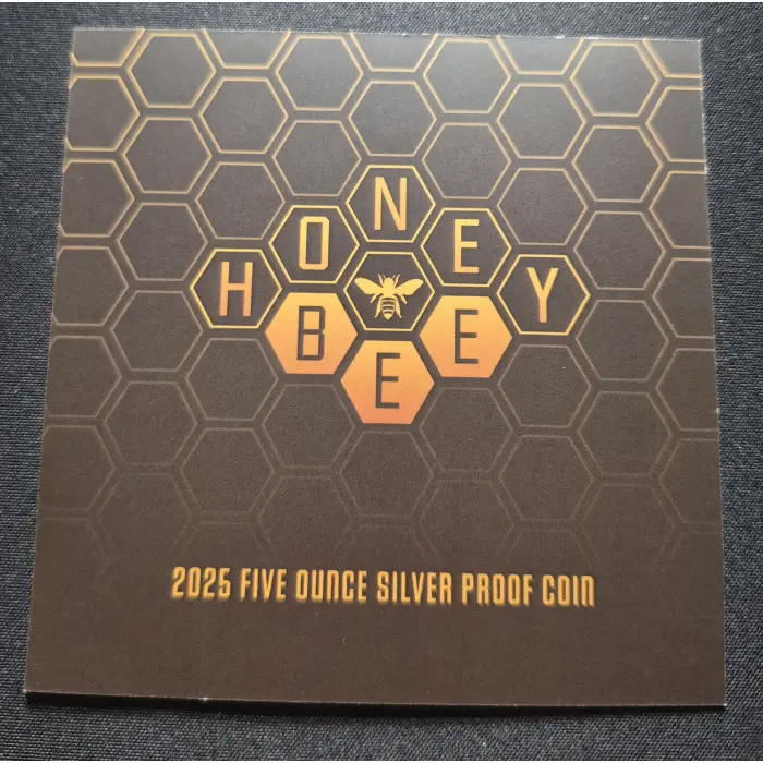 2025 Honey Bee 🐝  5oz Silver 