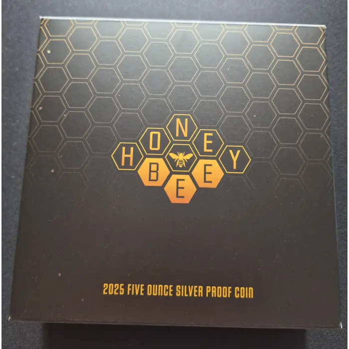 2025 Honey Bee 🐝  5oz Silver 