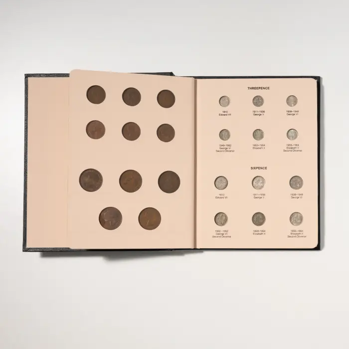 Australian Pre-Decimal Type Set Album