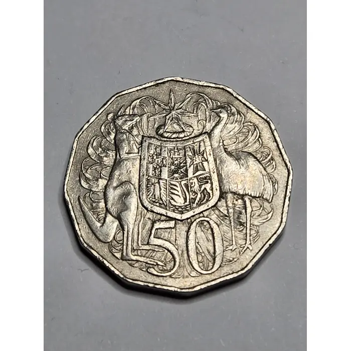 1979 50 cent 'Double Bar' Error Coin