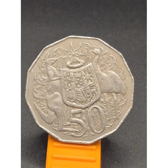 1979 50 cent 'Double Bar' Error Coin