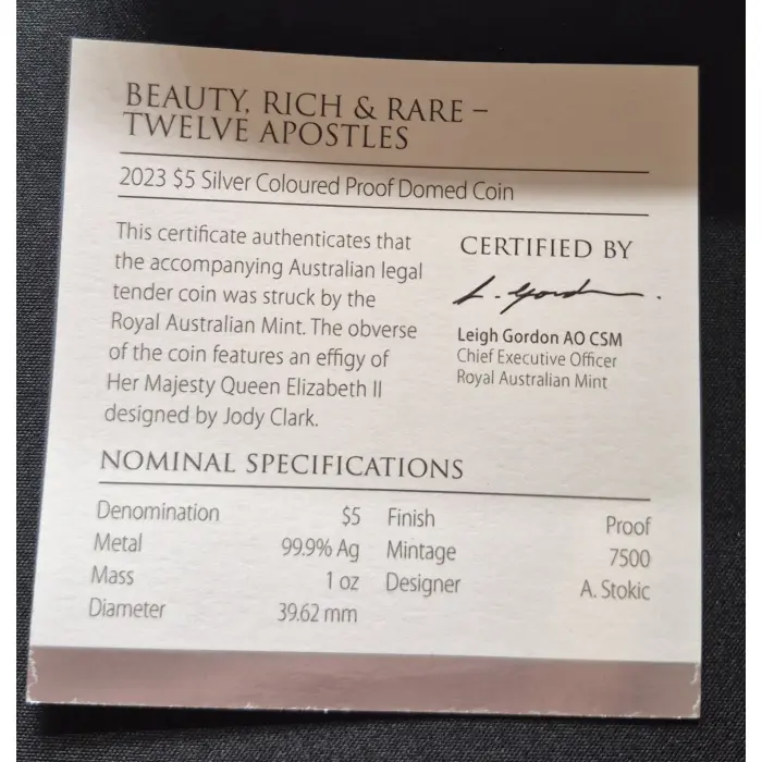 2023 Beauty Rich & Rare 12 Apostles