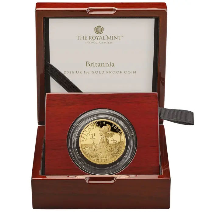 2026 The Royal Mint Britannia 1oz Gold Proof Coin