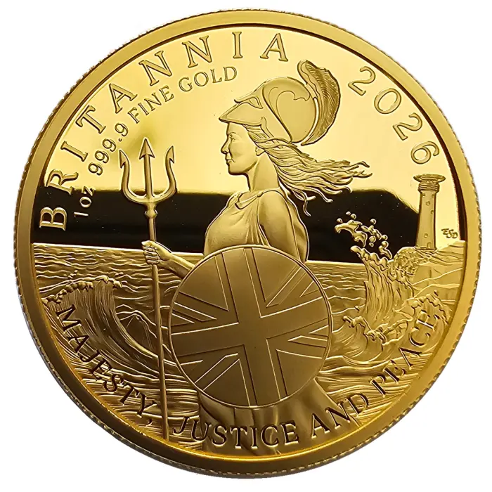 2026 The Royal Mint Britannia 1oz Gold Proof Coin