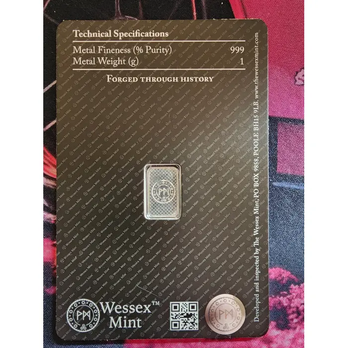 1g fine silver 999 Britannia edition