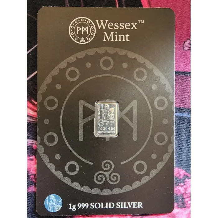 1g fine silver 999 Britannia edition