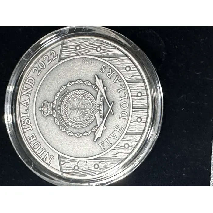 2022 Boudica Woman Warrior 2oz Silver  Antiqued High Res  