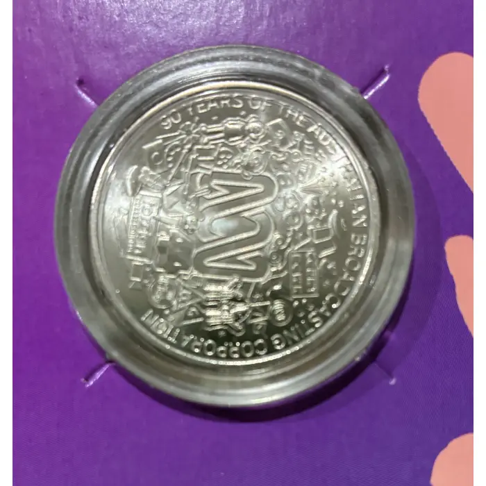 2022 YOURS FOR 90 YEARS ABC 20c UNCIRCULATED CARDED COIN