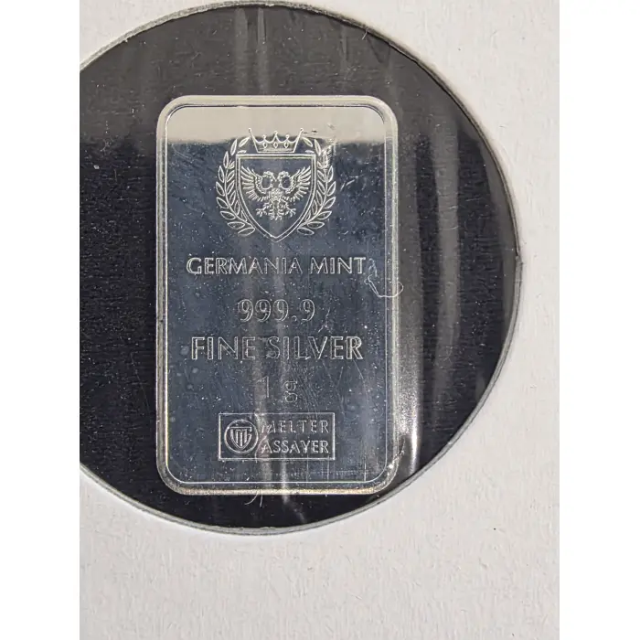 Germania mint 1 gram fine 999 silver