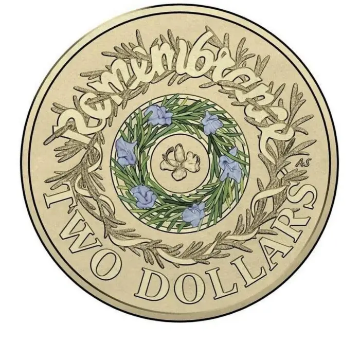 x 2 ~~ 2017 UNC $2 ROSEMARY Remembrance   COIN   