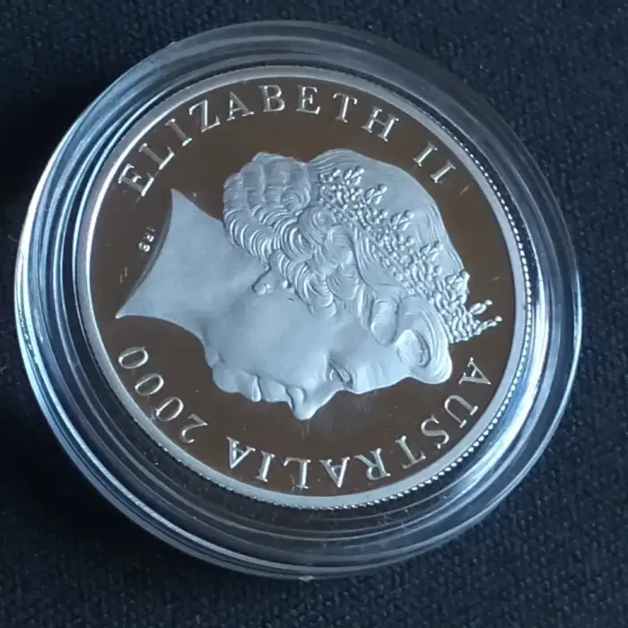 2000 Mint Set Proof 10c Ten Cent Coin Uncirculated Lyre Bird Ex RAM Proof Set