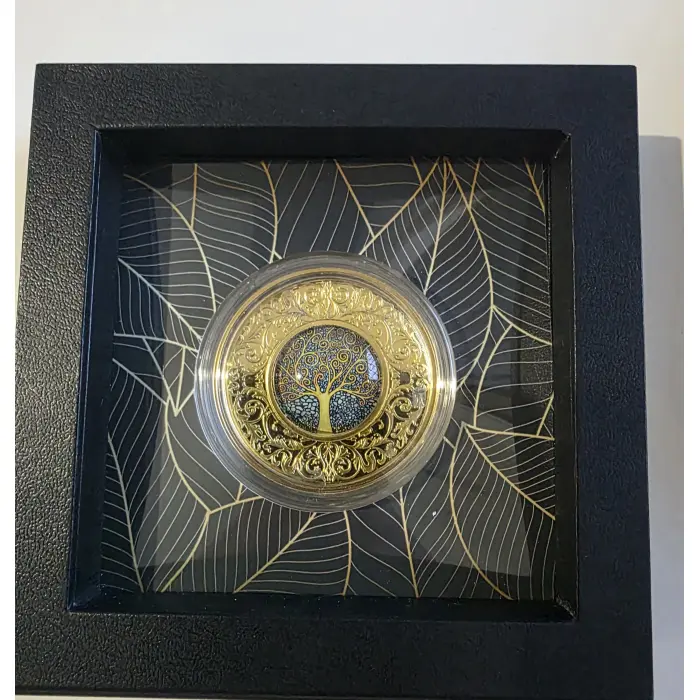 1/2oz Tree Of Happiness .999 Silver Proof Coins- Mint Of Poland