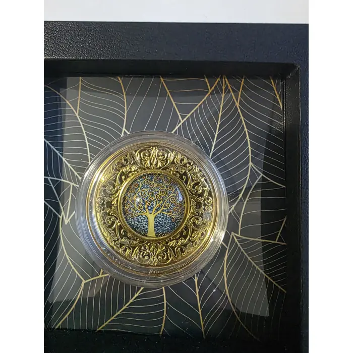 1/2oz Tree Of Happiness .999 Silver Proof Coins- Mint Of Poland