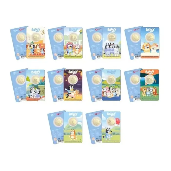 Ultimate Bluey Coin Collection: Complete 2024 & 2026 Master Bundle