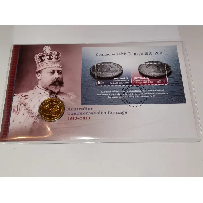 2010 $1 C-Mint "Australian Commonwealth Coinage" PNC