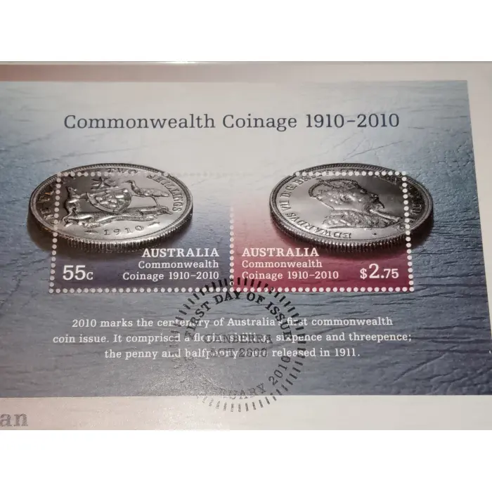 2010 $1 C-Mint "Australian Commonwealth Coinage" PNC