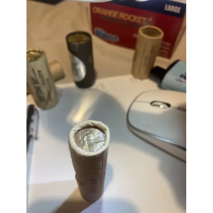 One cent ROLL 1981 head/tail