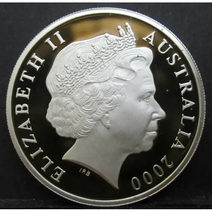 2000 Australia ** PROOF ** 20c Twenty Cents  =upplied in a 2x2