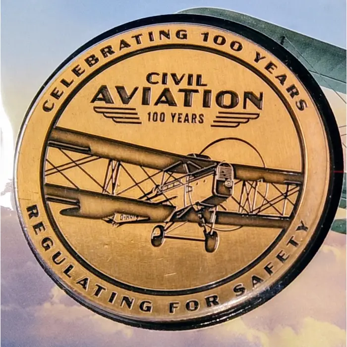 Australia Post 2020 "Civil Aviation 100 Years" Ltd FDC PMC #0408/1200