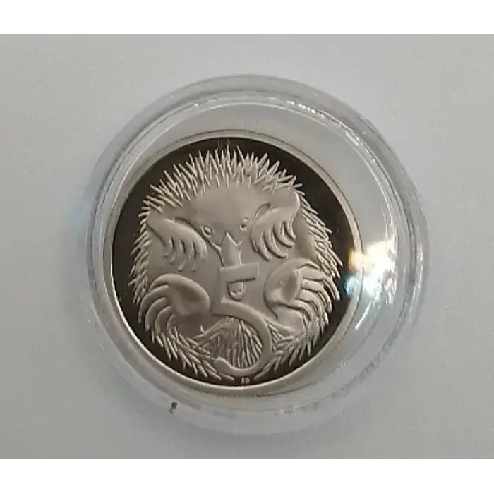 2002 Five Cent 5c Proof Coin ex Coin Set Australia