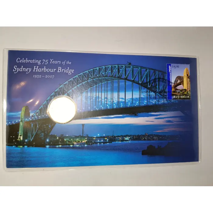 2007 $1 "Celebrating 75yrs of the Sydney Harbour Bridge" PNC