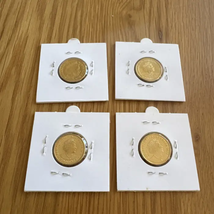 SET OF 4 $2 UNC RAM COINS- Police, Firefighters, Ambulance & Frontline workers 